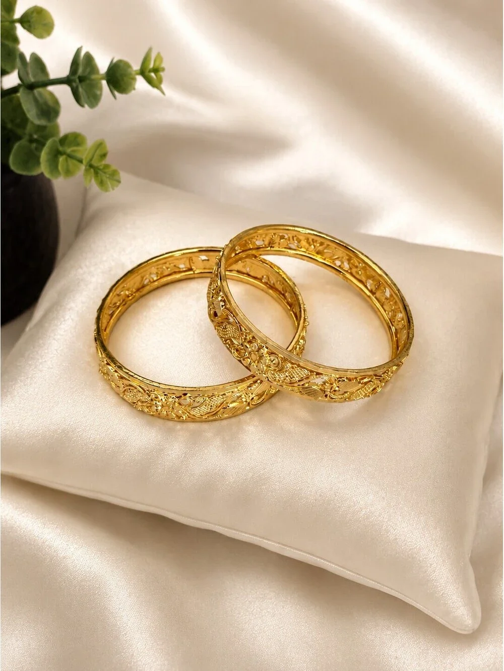 Gold Plated Bangles